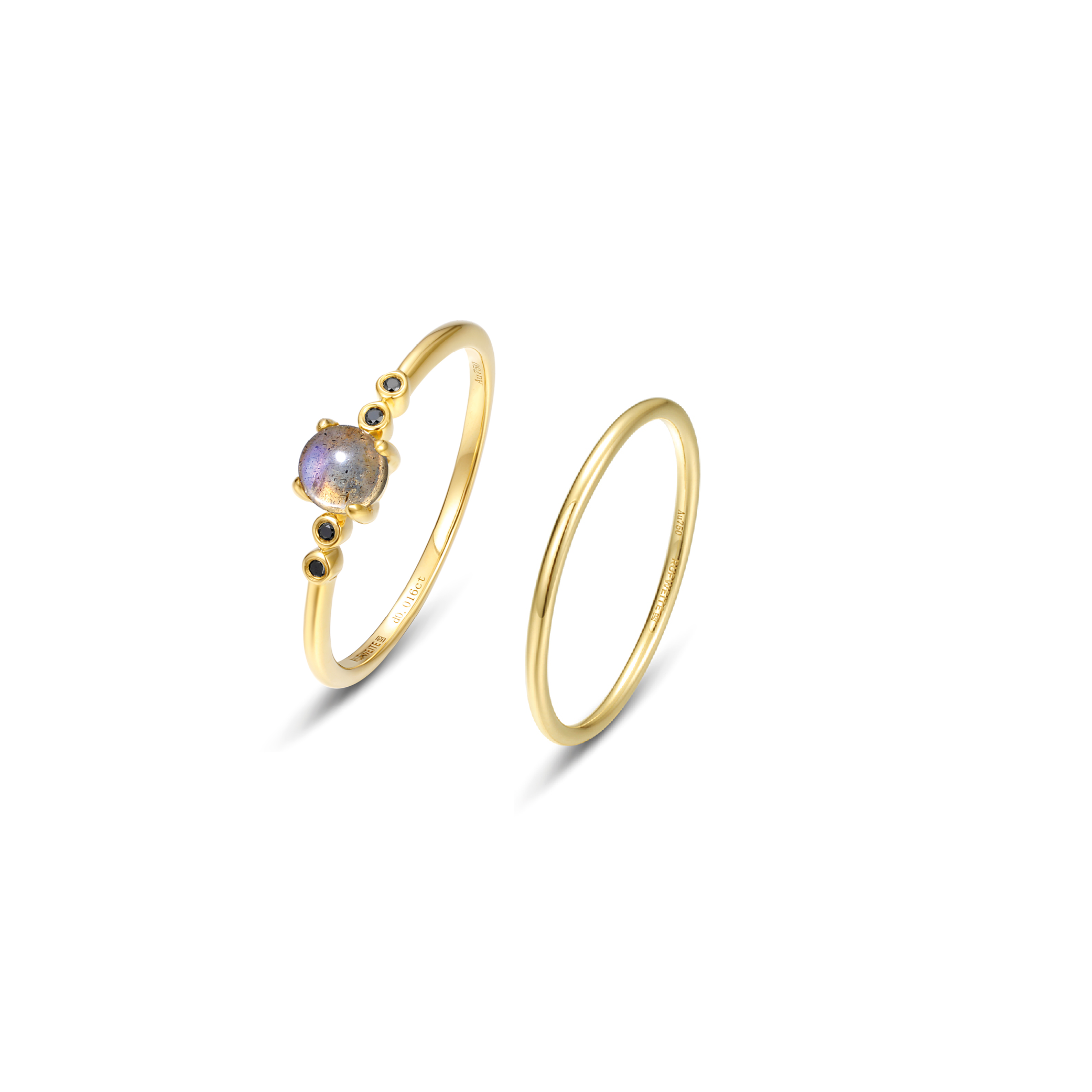 Bundle Filigran Friend - Solid Gold + Skinny Ring