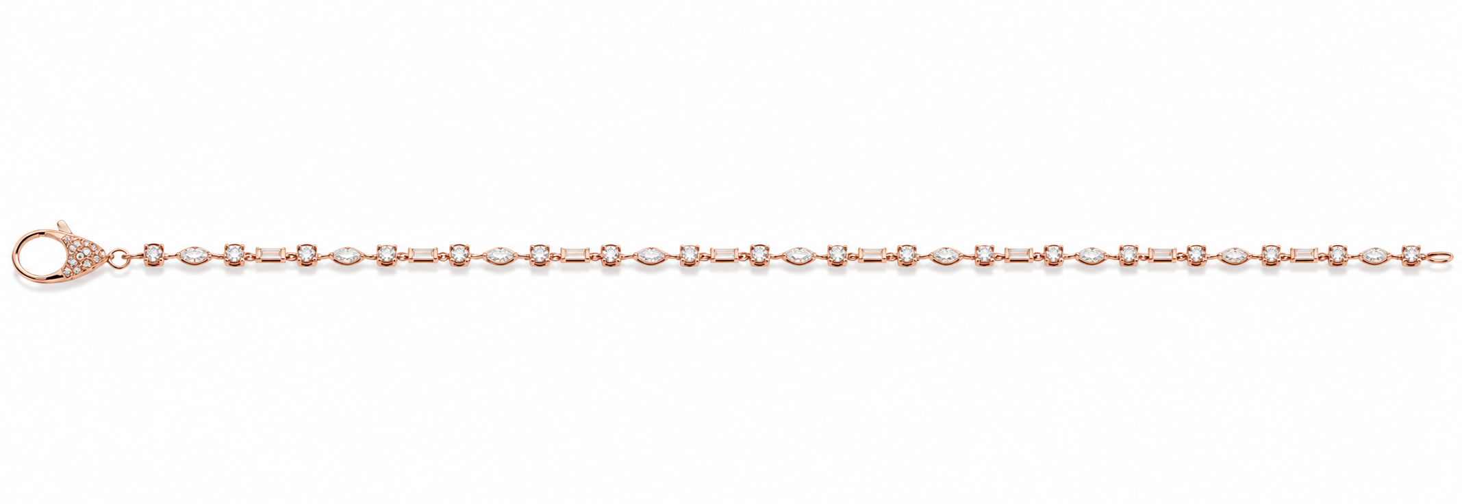 Bracelet Irregular Roségold