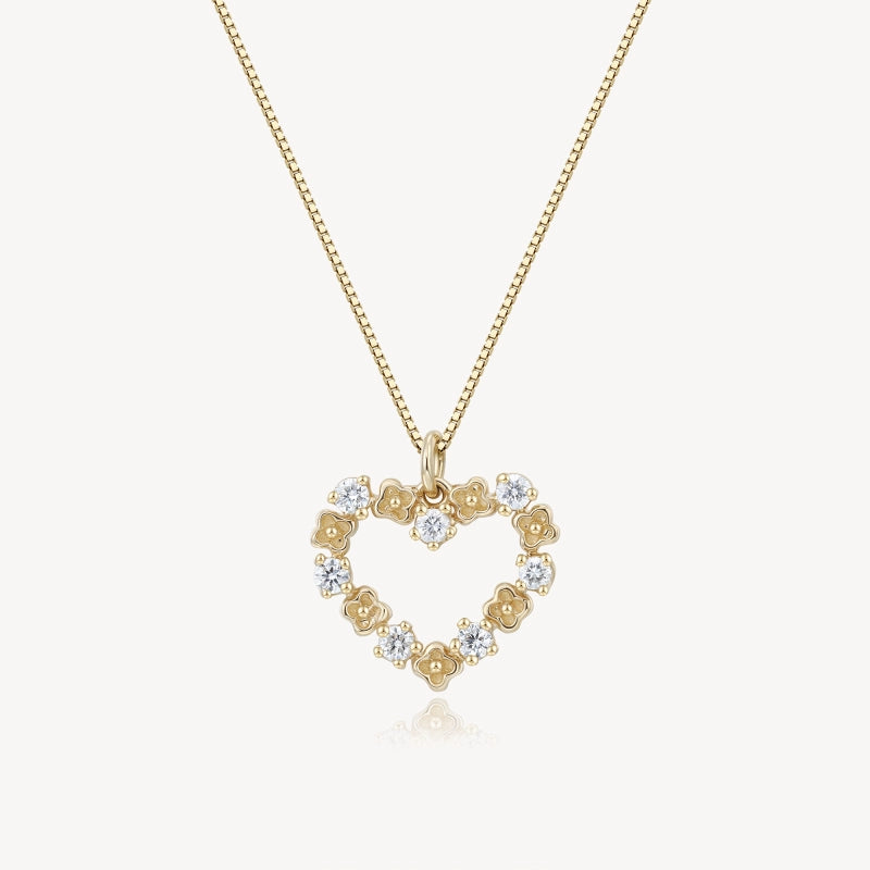 Flower Diamond Collier