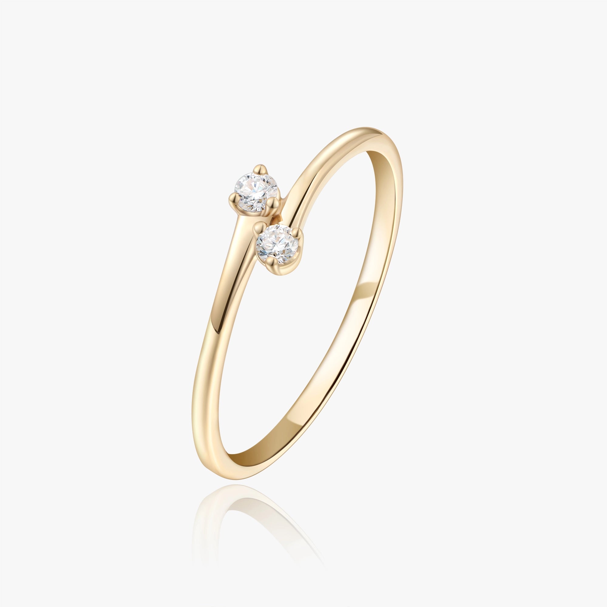 Diamond Duo Ring