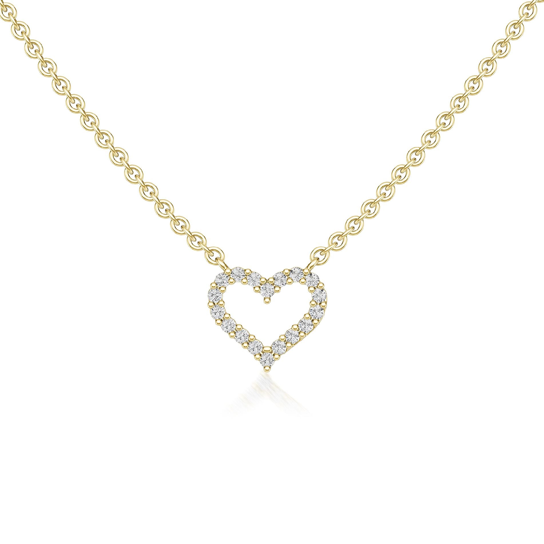 Diamond Heart Necklace