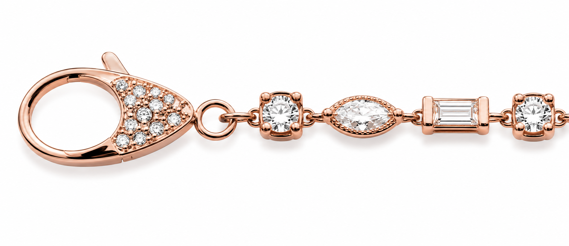 Bracelet Irregular Roségold