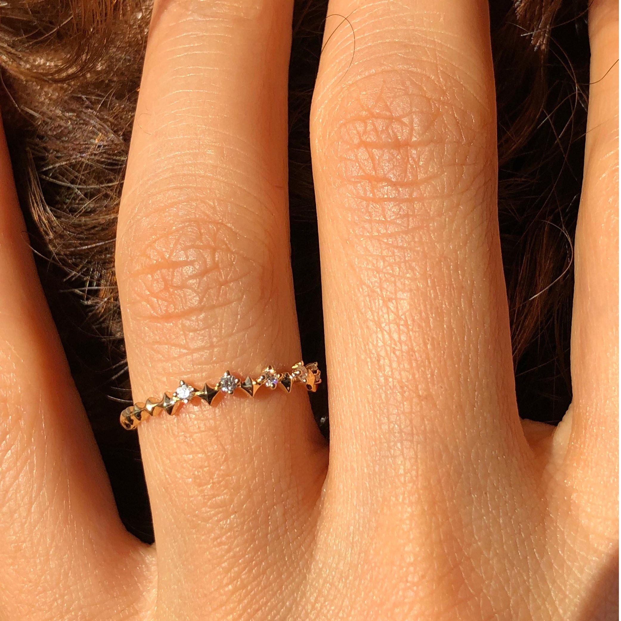 irregular Diamond Ring - Rufweite Switzerland