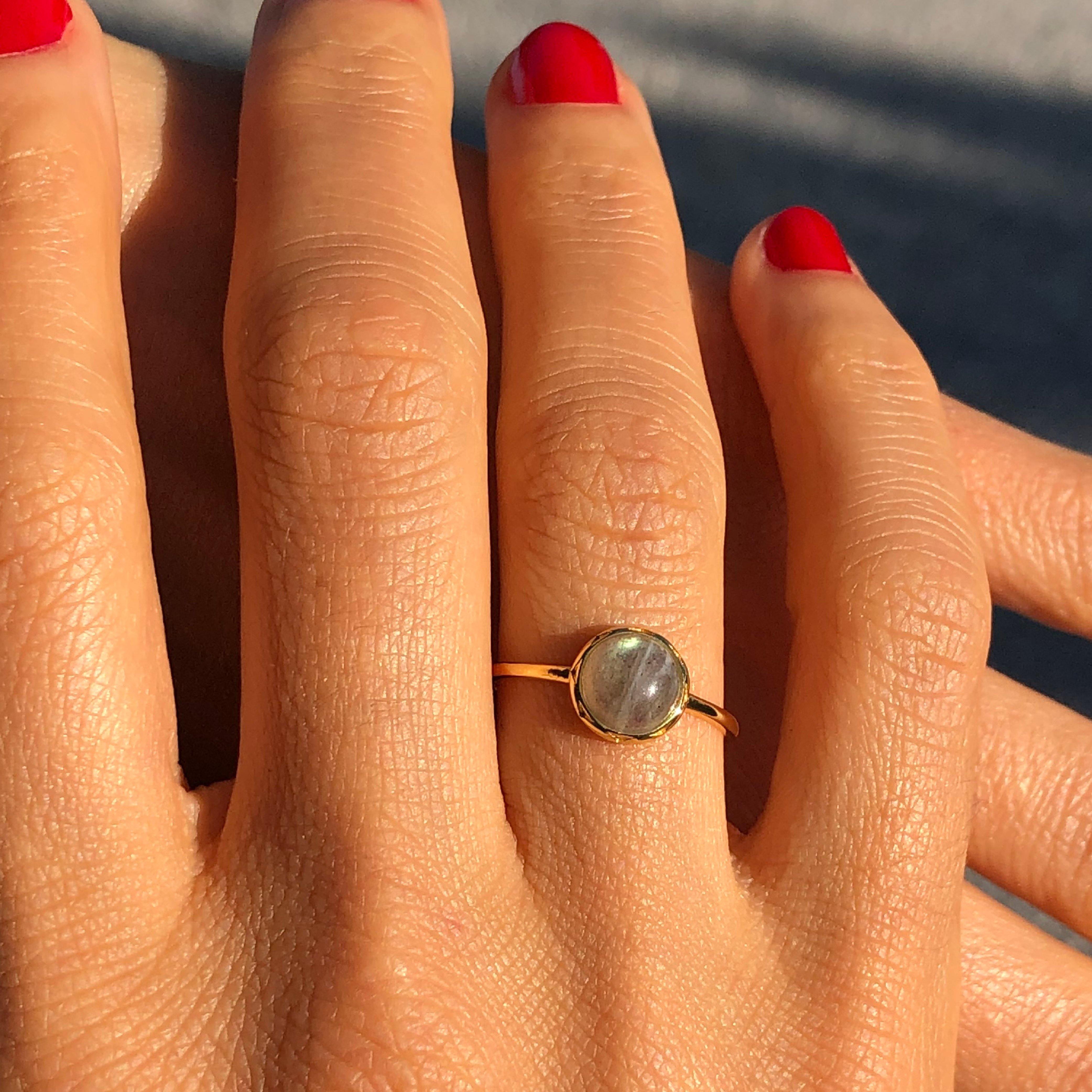 Labradorite Uni Ring - Rufweite Switzerland