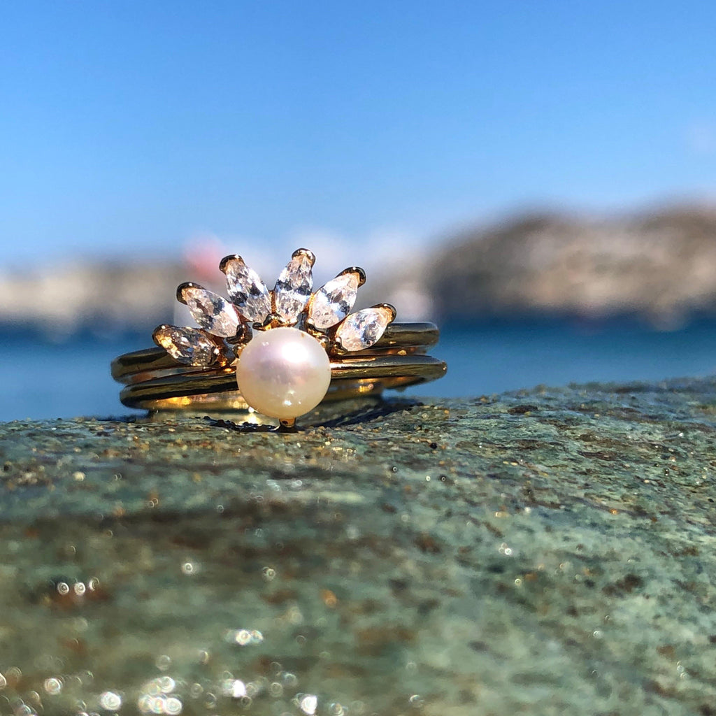 Pearl Sora Shell Ring - Rufweite Switzerland