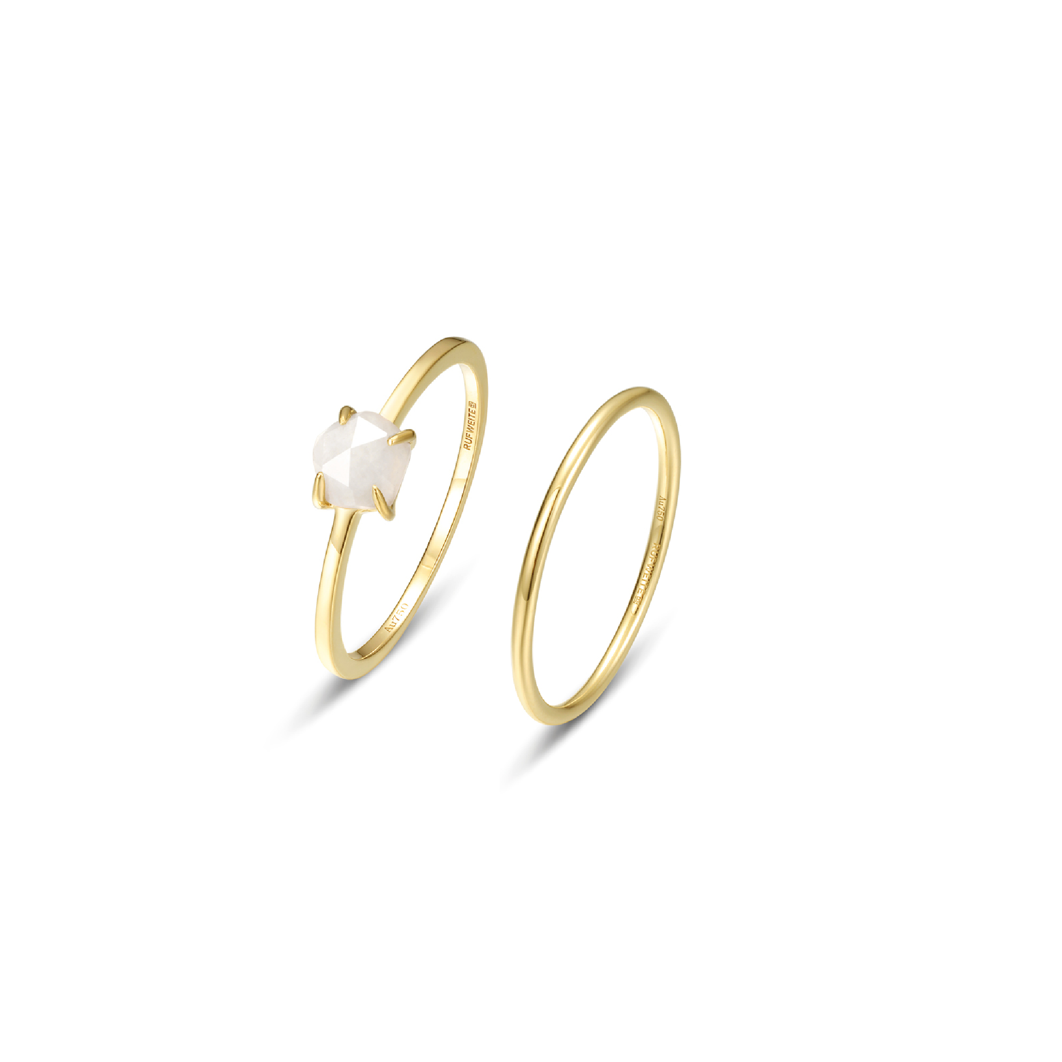 Bundle l Irregular Barock + Skinny Ring