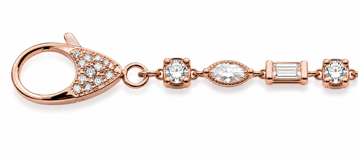Bracelet Irregular Roségold