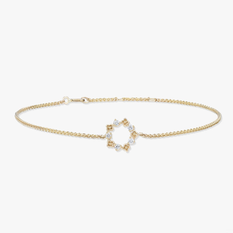 Flower Diamond Bracelet