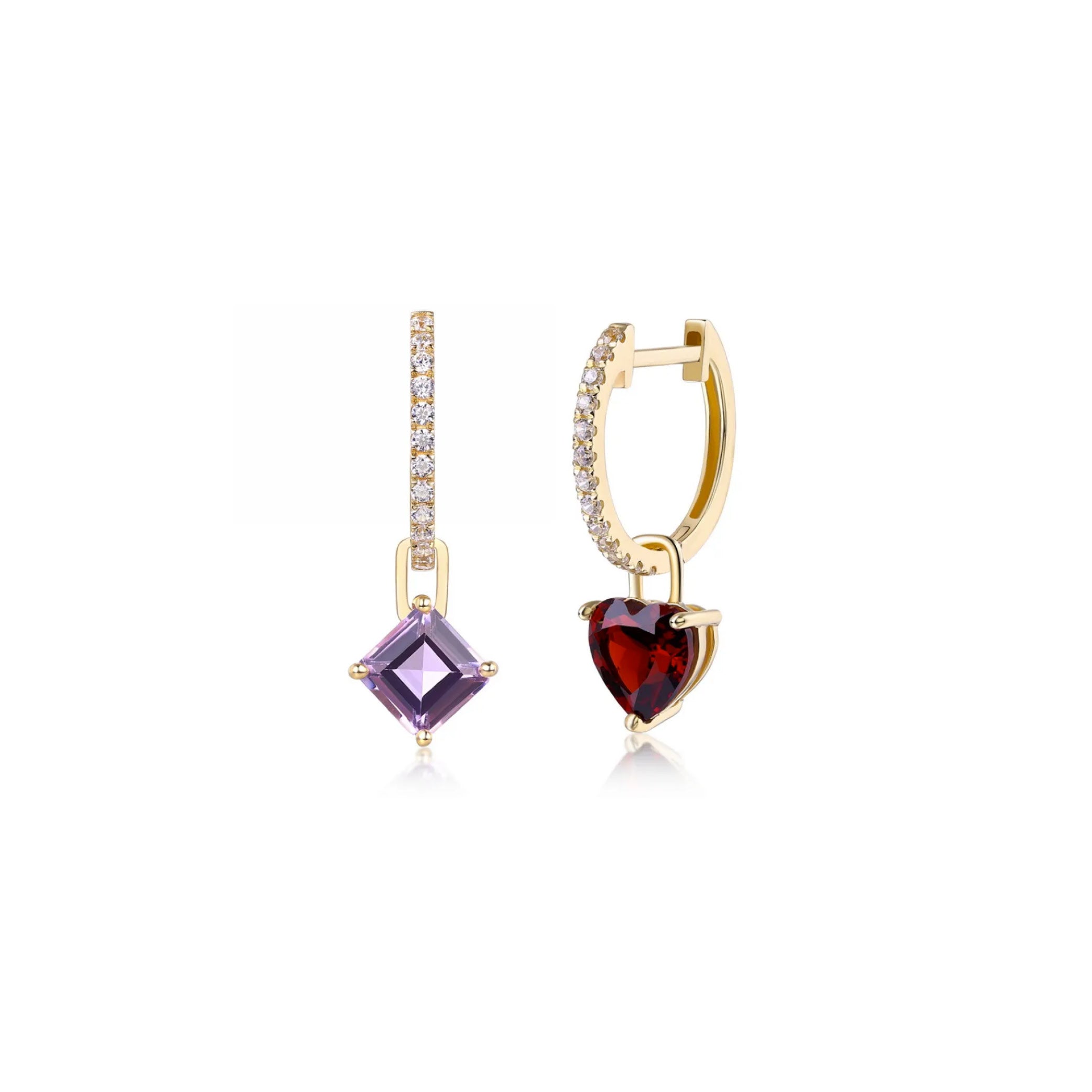 Amethyst x Granat Drops