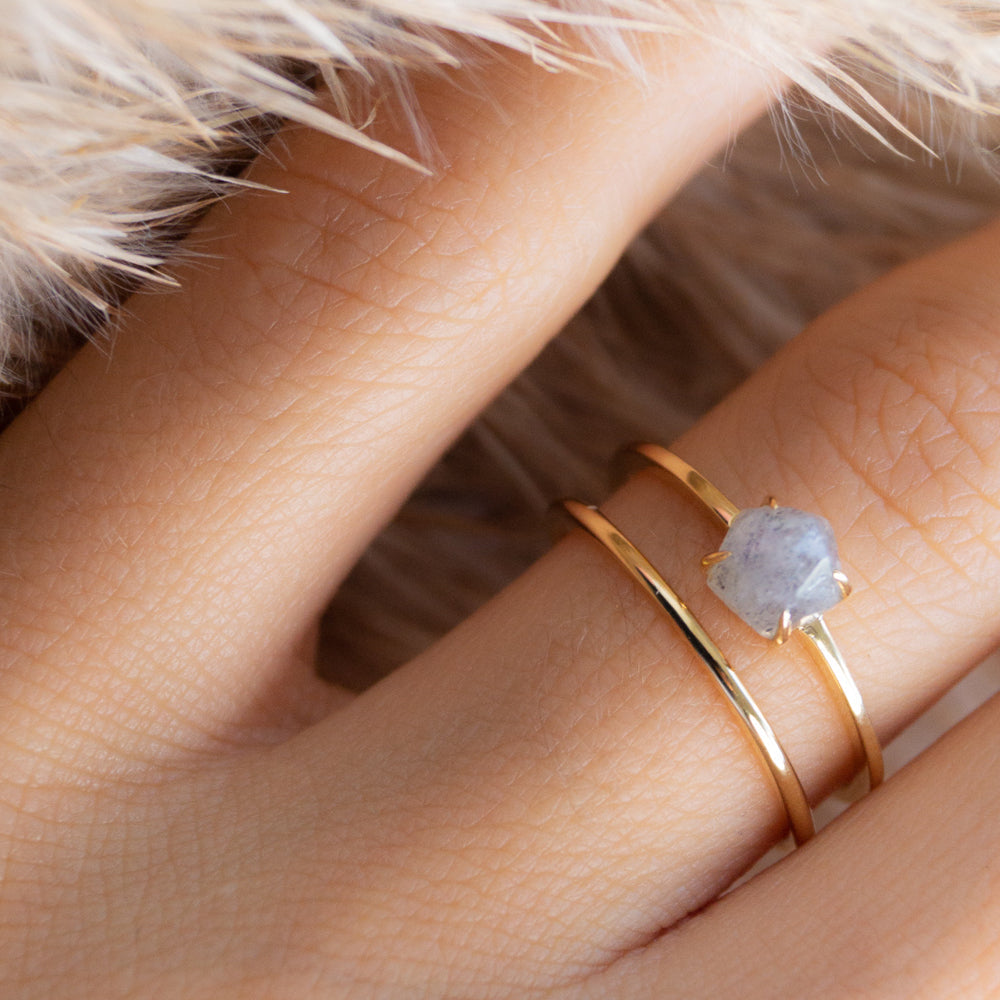 Bundle l Irregular Barock + Skinny Ring