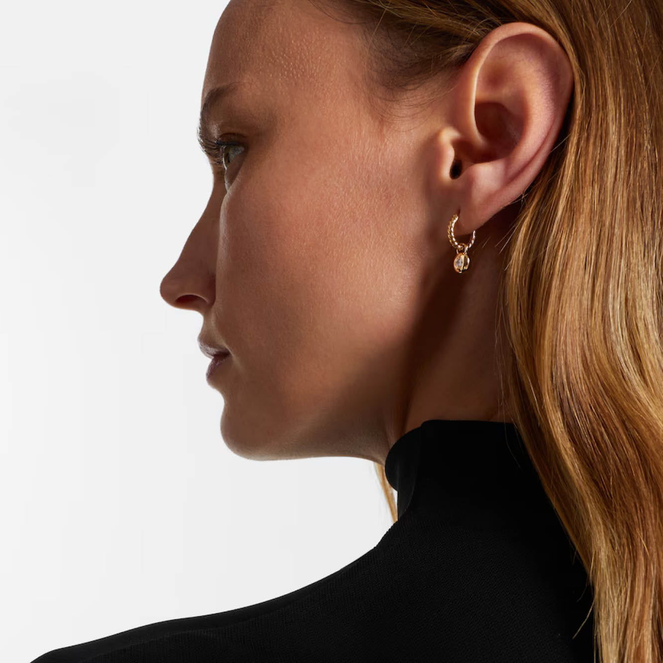 Midi Classics Cable Creolen – Lab Grown Diamond Edition