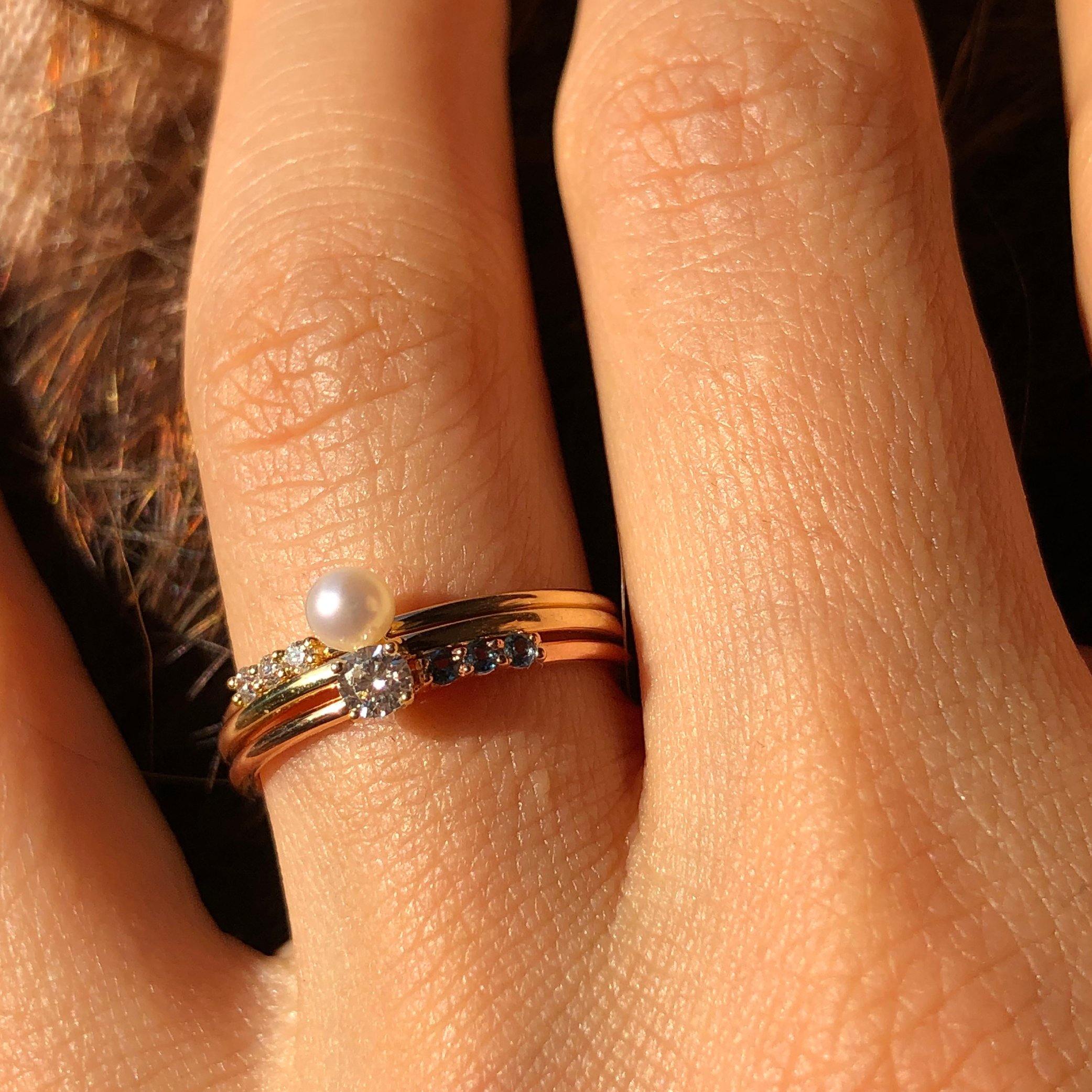 Pearl X Diamond 18K - Rufweite Switzerland