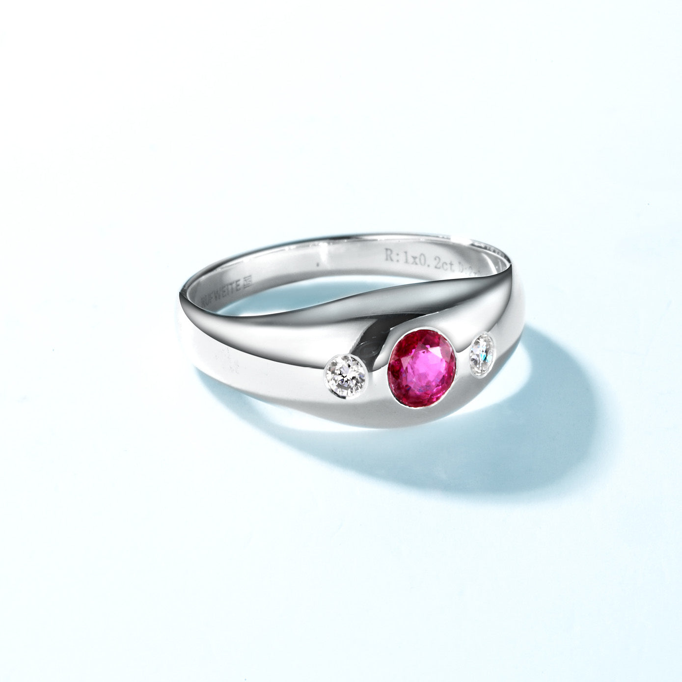 Sample Sale I Rubin Diamond Ring