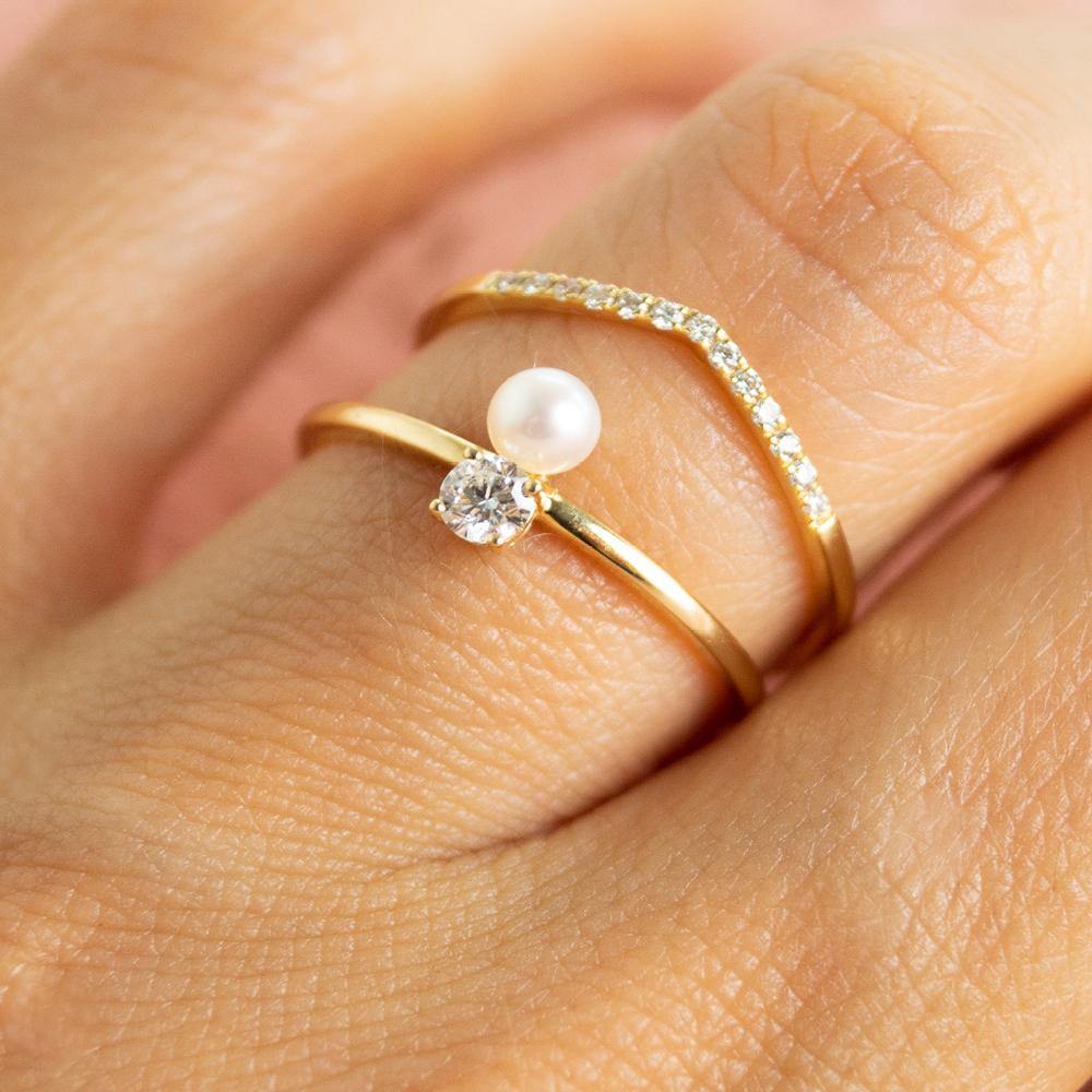 Pearl X Diamond 18K - Rufweite Switzerland