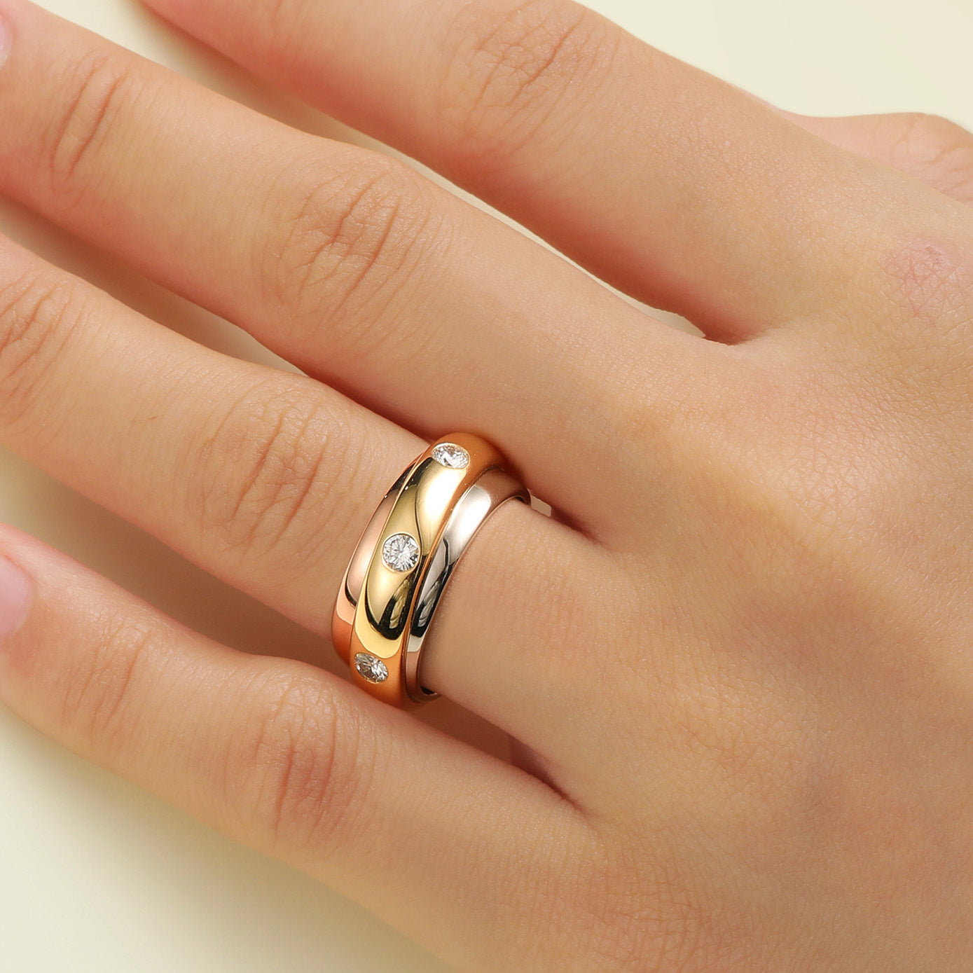 Sample Sale I Tricolor Diamond