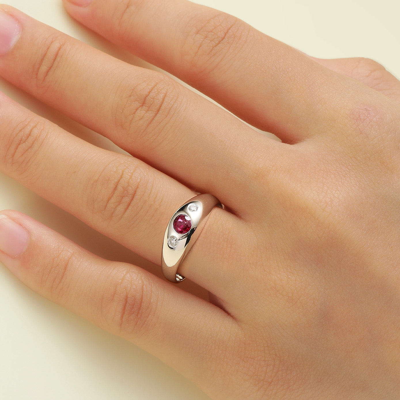 Sample Sale I Rubin Diamond Ring