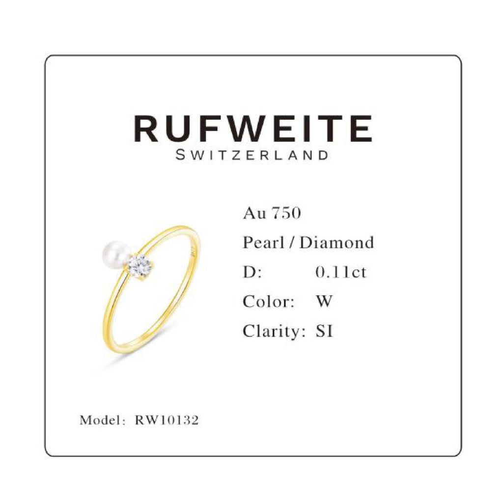 Pearl X Diamond 18K - Rufweite Switzerland