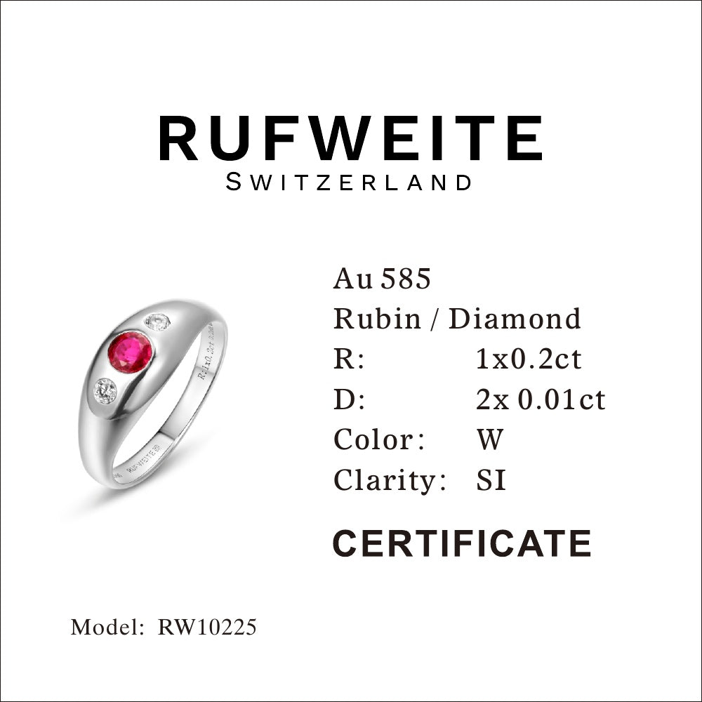 Sample Sale I Rubin Diamond Ring